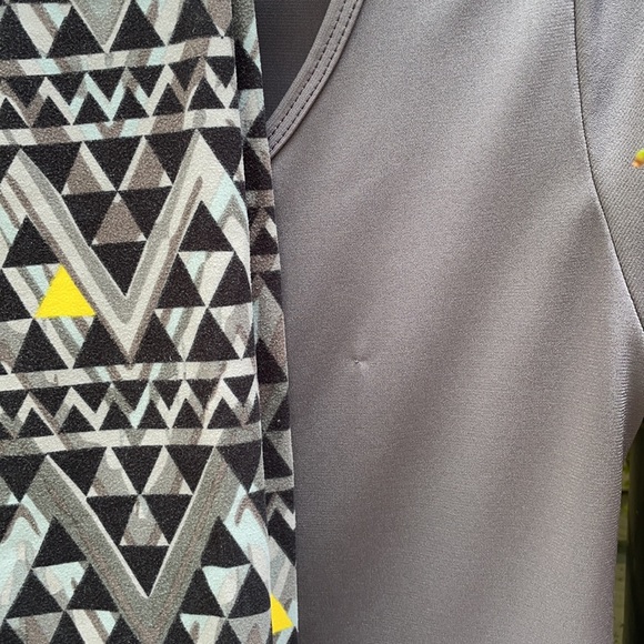 Lularoe grey top and grey leggings xxs/tween - Picture 4 of 8